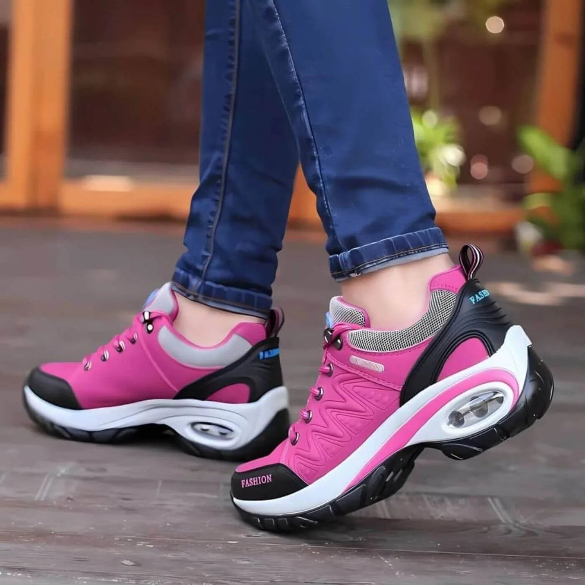 Camilla | Chaussures de marche ergonomiques coussinées