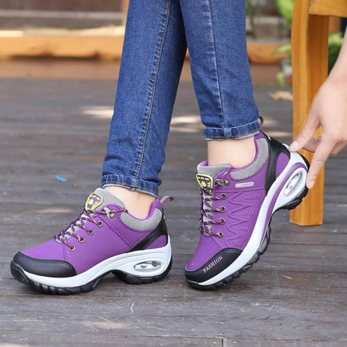 Camilla | Chaussures de marche ergonomiques coussinées