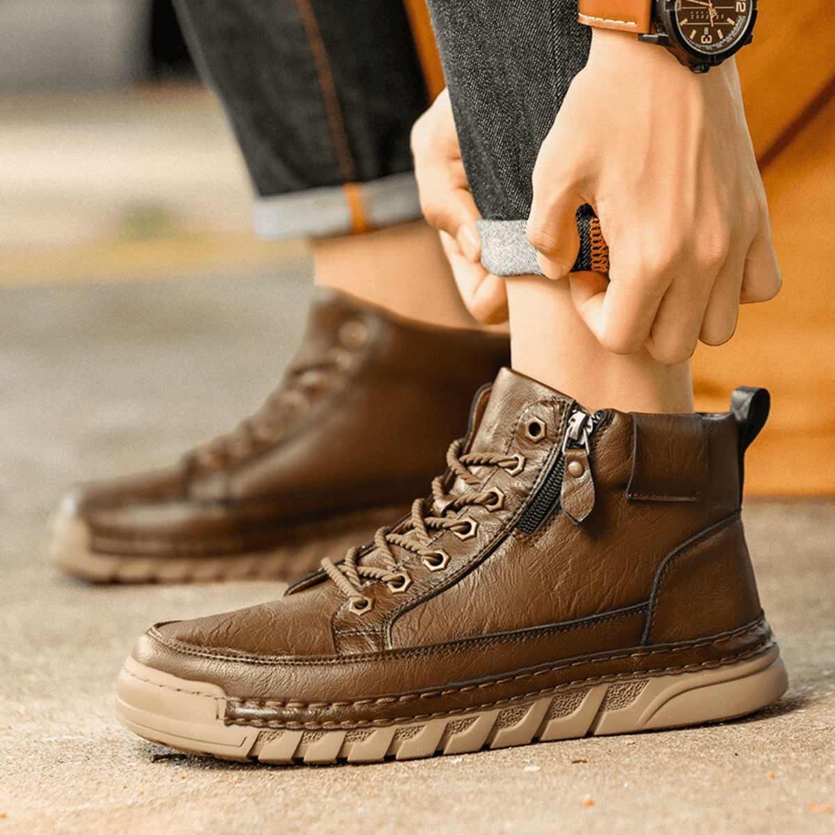 Gianluca | Bottes en cuir